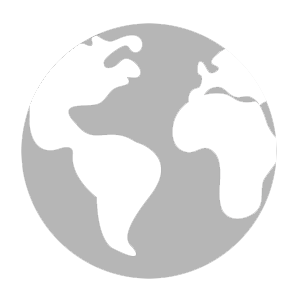 Dibujo de globo terraqueo que enlaza al buscador geográfico de palabras