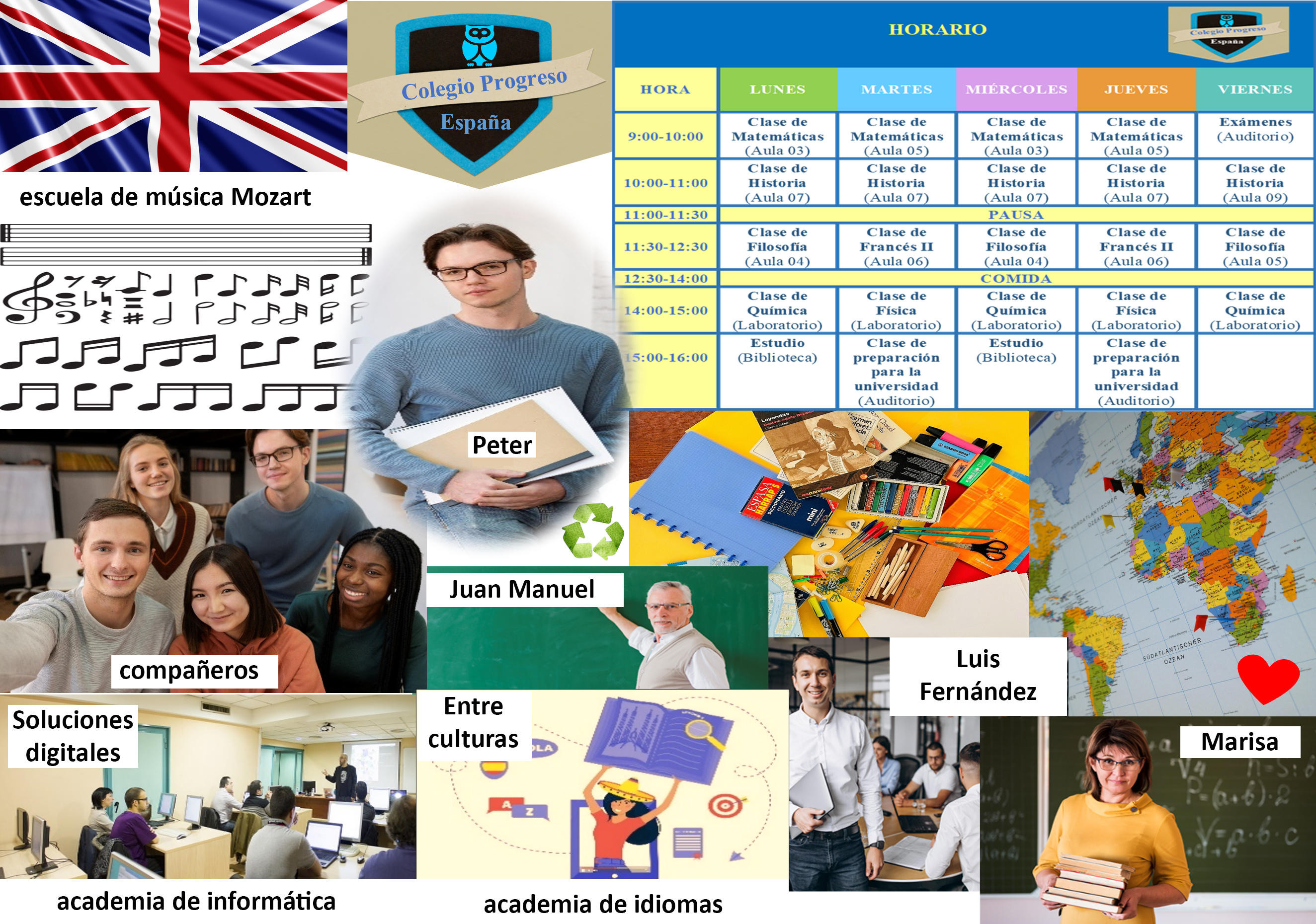 Peter y sus actividades