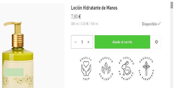 Página para comprar